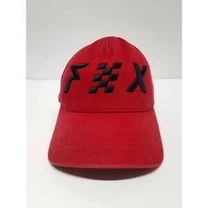 Fox Racing Youth OSFM FLEXFIT RED Baseball Cap Hat Motocross